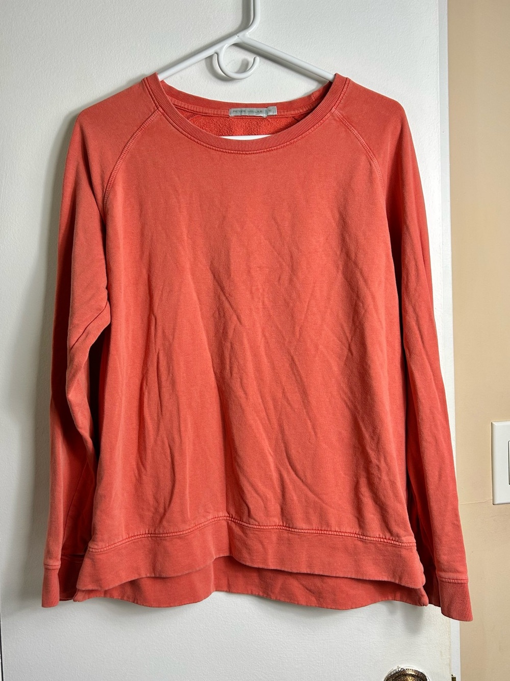 Peter Millar Coral Crewneck Sweatshirt, Cotton Blend, Women’s Medium